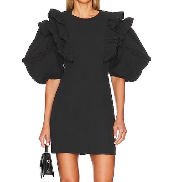 NWT RHODE VARJA BLACK DRESS #2 SIZE XXS